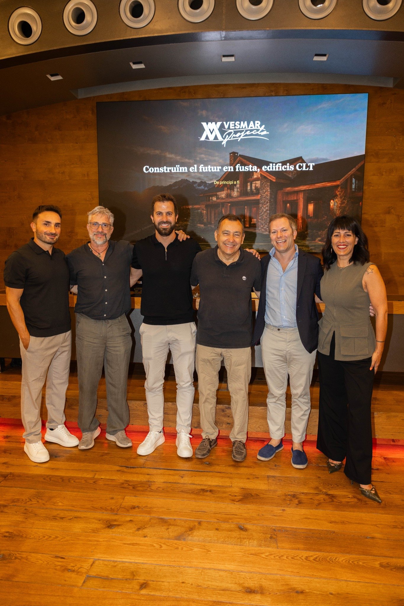 Jornada de Vesmar Projects sobre construcció sostenible i CLT a Andorra